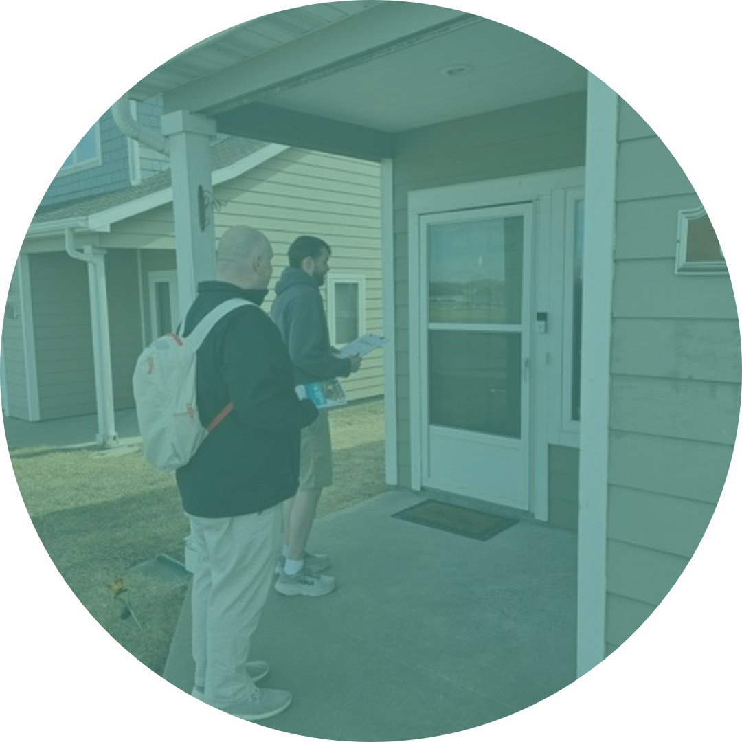 Canvassing photo